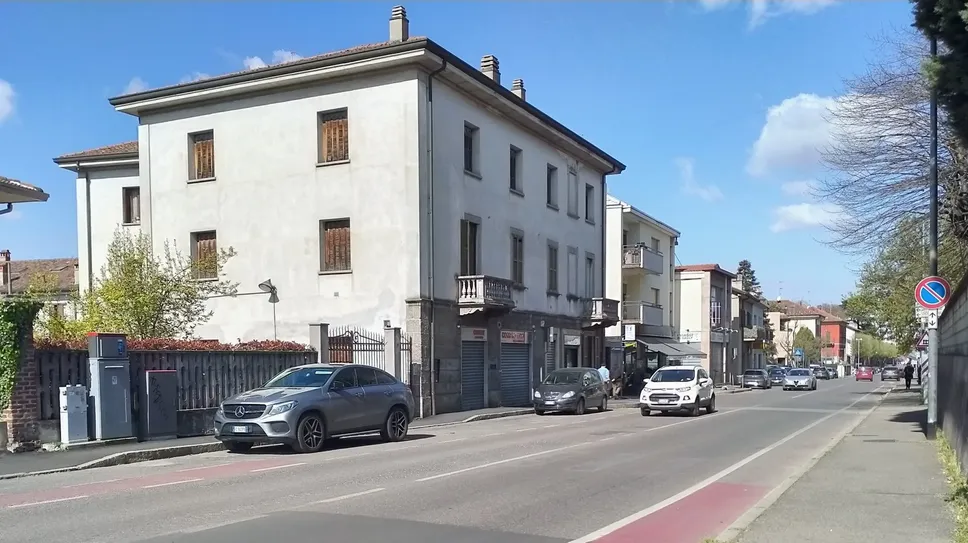 Uno scorcio di via Isonzo, teatro di uno dei due blitz sventati