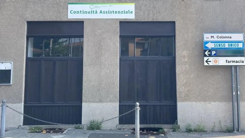 L’ex Guardia medica a Como si trova in via Colonna L’ex Guardia medica a Como si trova in via Colonna