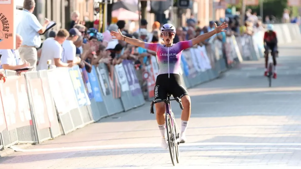 Cristina Tonetti, 23 anni, vittoriosa sulle strade del Belgio Cristina Tonetti, 23 anni, vittoriosa sulle strade del Belgio