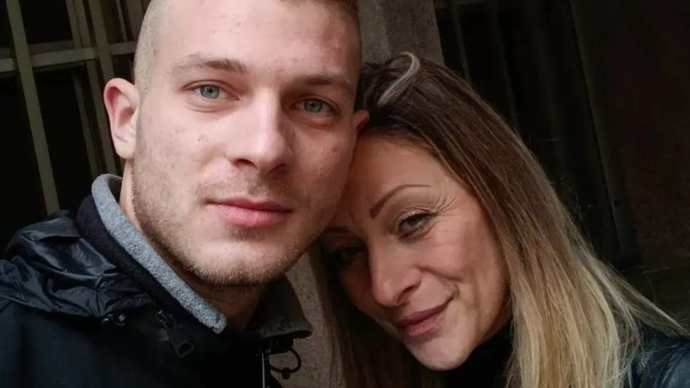 Yuri Urizio con la mamma Giovanna Nucera Yuri Urizio con la mamma Giovanna Nucera