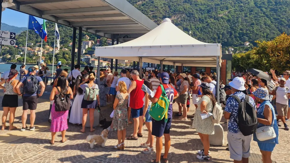 Cresce di anno in anno il numero dei turisti che scelgono il lago di Como