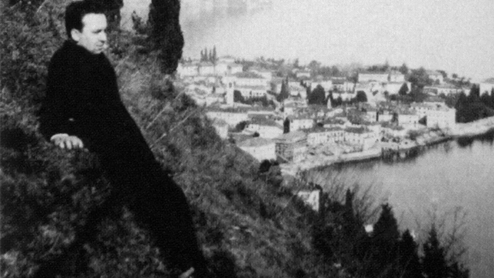 Alfred Hitchcock sul Lago di Como nel 1925 Alfred Hitchcock sul Lago di Como nel 1925