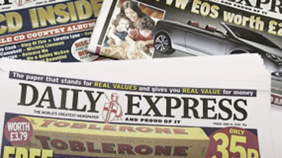 Il Daily Express è uno dei tabloid più popolari del Regno Unito Il Daily Express è uno dei tabloid più popolari del Regno Unito