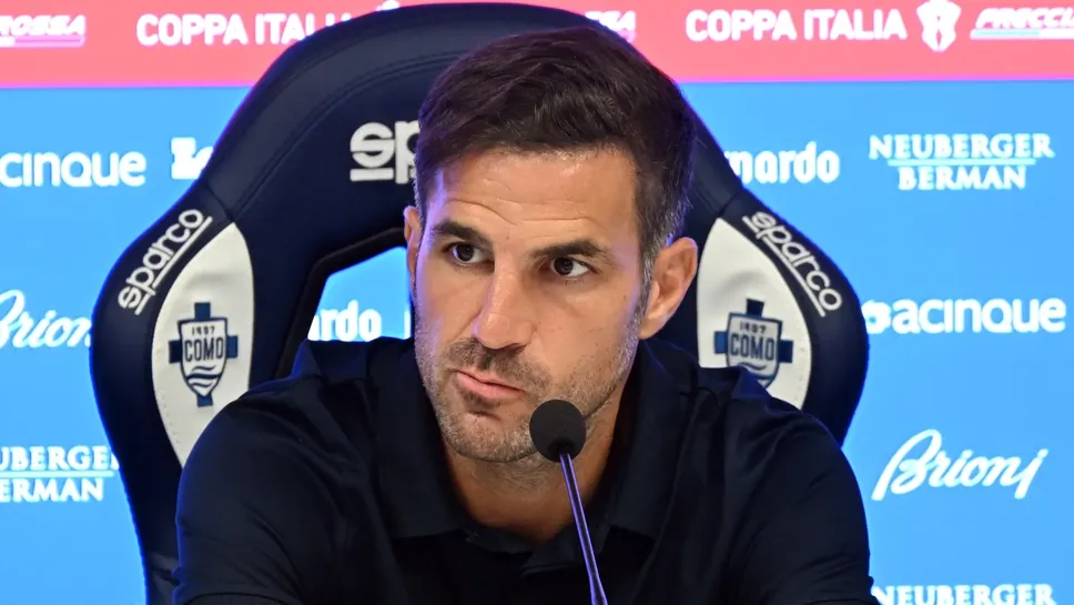 Cesc Fabregas, allenatore del Como Cesc Fabregas, allenatore del Como