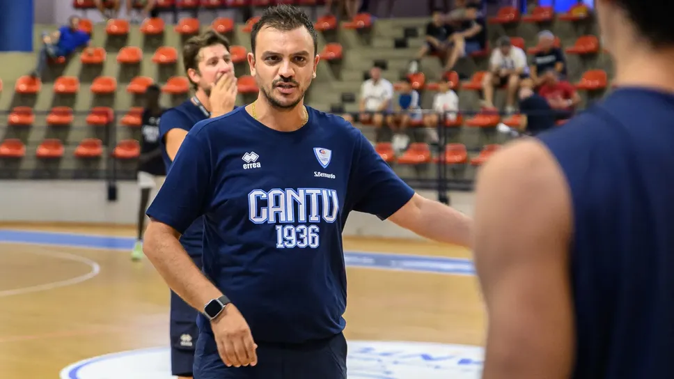 L’allenatore Nicola Brienza