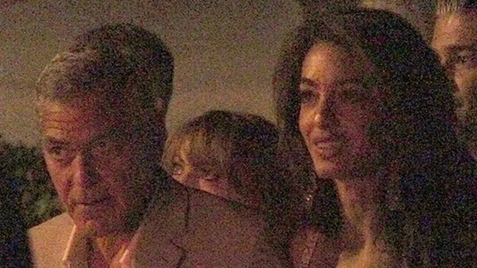 George Clooney e la moglie Amal l’anno scorso a Tremezzo George Clooney e la moglie Amal l’anno scorso a Tremezzo