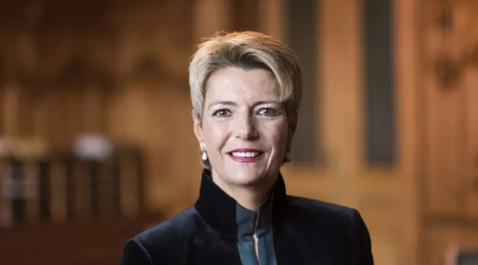 La presidente della Confederazione, Karin Keller-Sutter La presidente della Confederazione, Karin Keller-Sutter