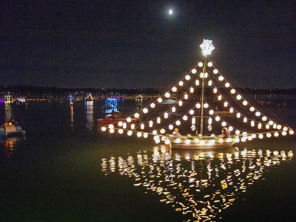 Un’immagine della festa