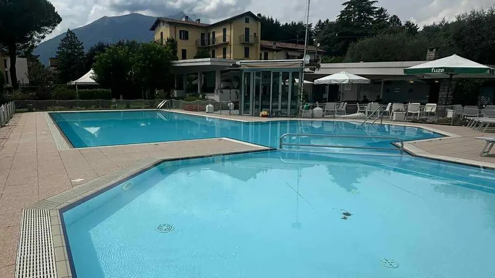 La piscina dello Sporting La piscina dello Sporting