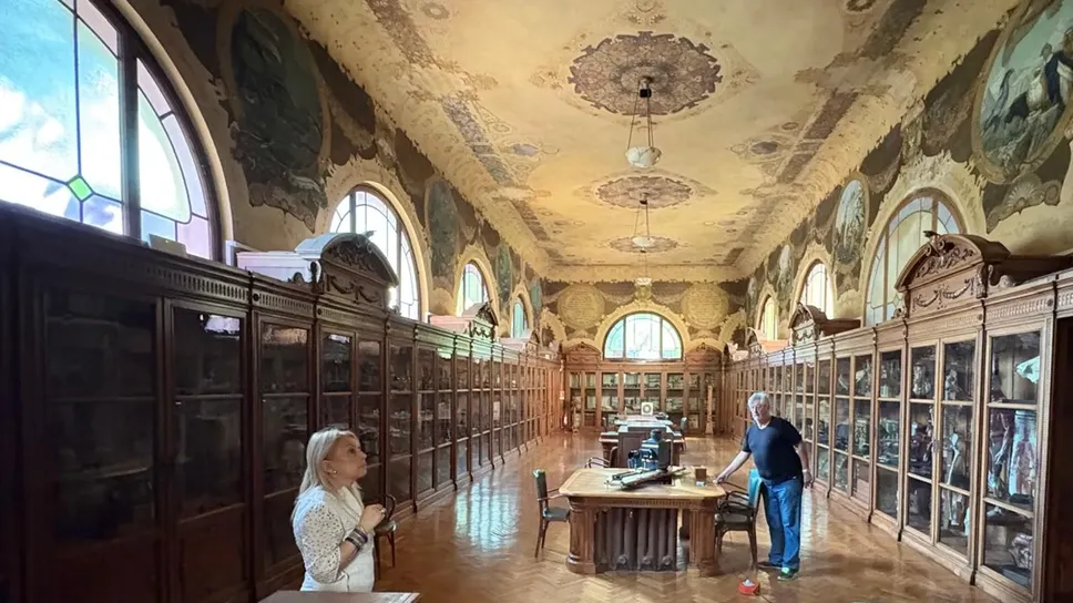 Il meraviglioso Museo Casartelli nell’ala “vietata” del Carducci Il meraviglioso Museo Casartelli nell’ala “vietata” del Carducci