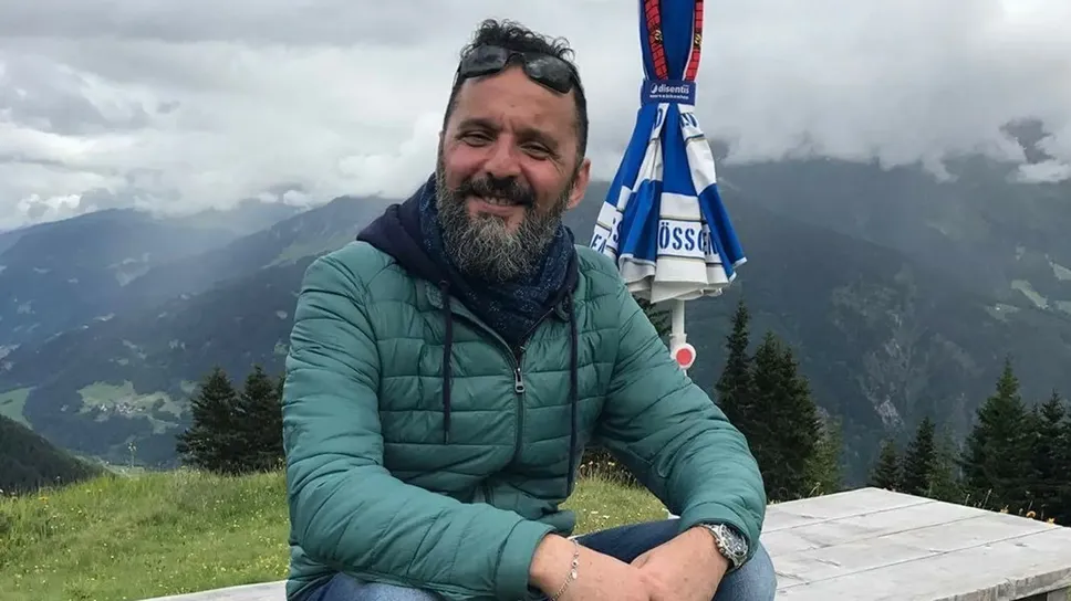 Un momento di serenità in montagna per Francesco Esposito Un momento di serenità in montagna per Francesco Esposito