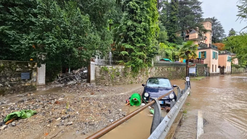 Ecco che cosa rimane a Blevio dopo la tremenda alluvione di martedì notte Ecco che cosa rimane a Blevio dopo la tremenda alluvione di martedì notte