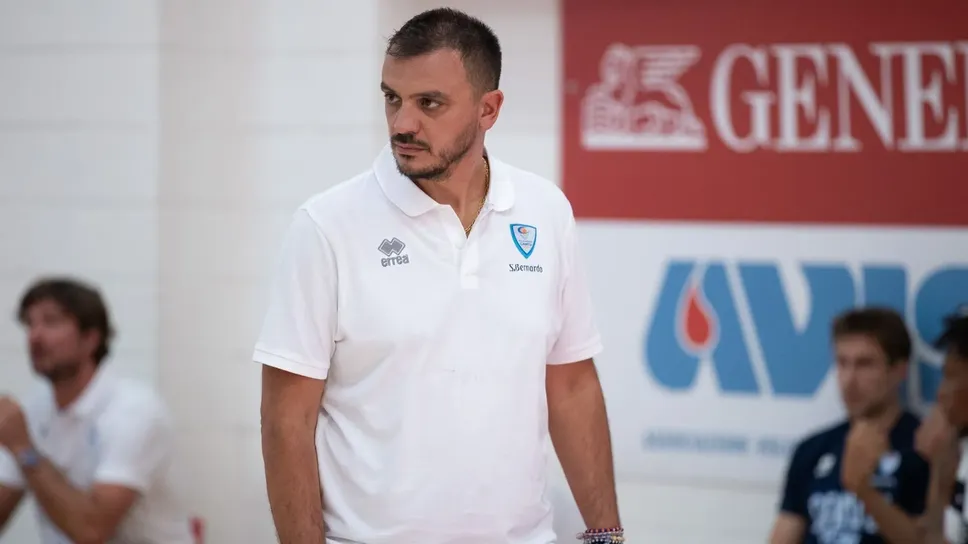 Nicola Brienza, allenatore dell’Acqua S. Bernardo