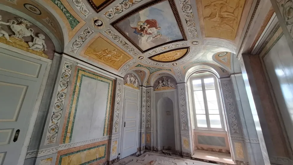 Una delle sale al centro dell’intervento Una delle sale al centro dell’intervento