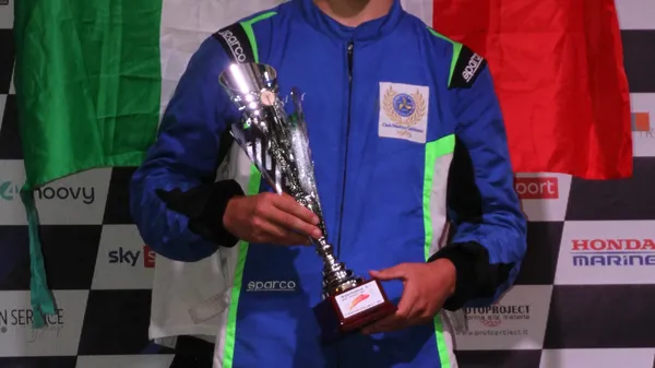Mattia Andreani sul podio