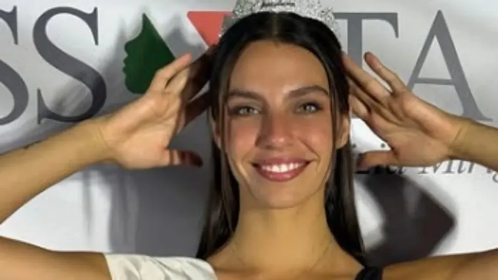 Due belle immagini di Gloria Confalonieri, la miss carughese di 24 anni