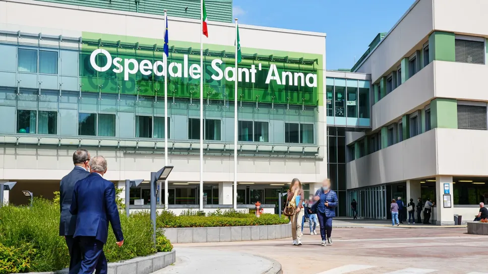 L’ingresso del Sant’Anna