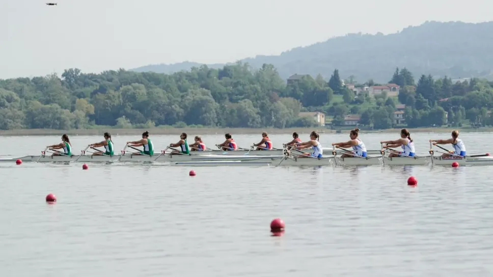 Una gara  sul Lago di Pusiano
