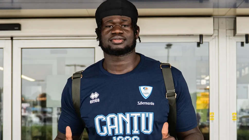 Oumar Ballo già con le “insegne” canturine Oumar Ballo già con le “insegne” canturine