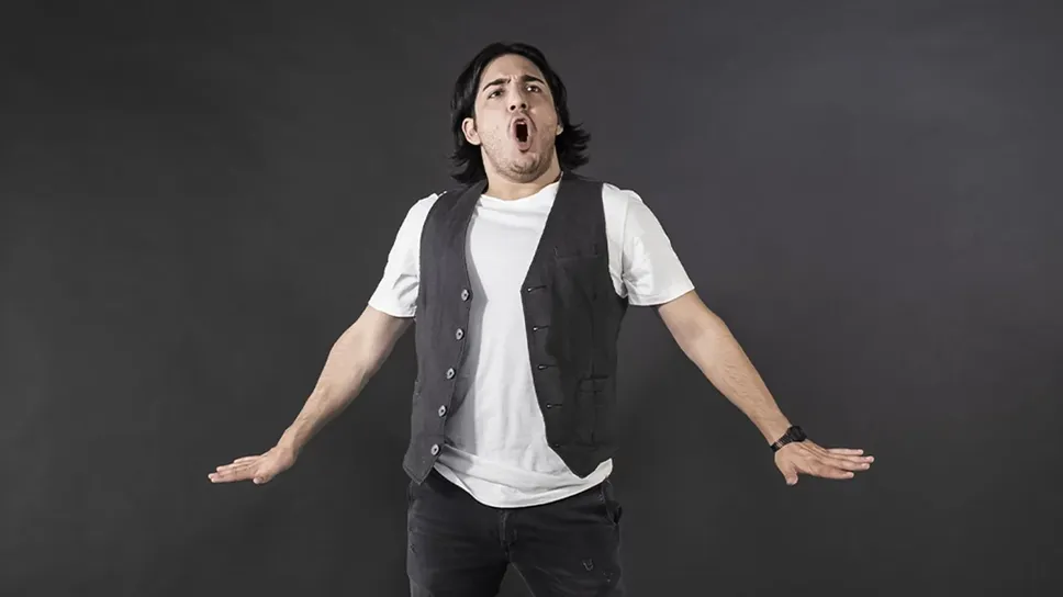 Il comico Max Angioni (Como, 1990)