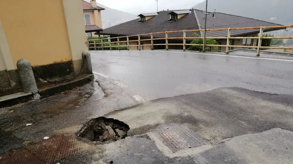 Nuovo cratere a Garzola