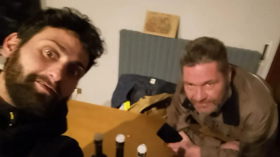 Luca De Bonis a sinistra e Manuel Millefanti poco prima dell’omicidio Luca De Bonis a sinistra e Manuel Millefanti poco prima dell’omicidio