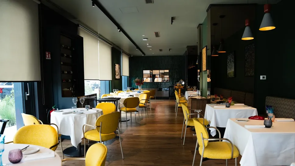 L’area ristorante di The Padel Resort