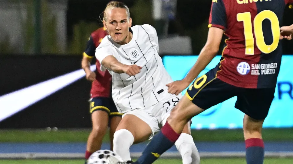 Matilde Madsen ha segnato contro il Genoa Matilde Madsen ha segnato contro il Genoa