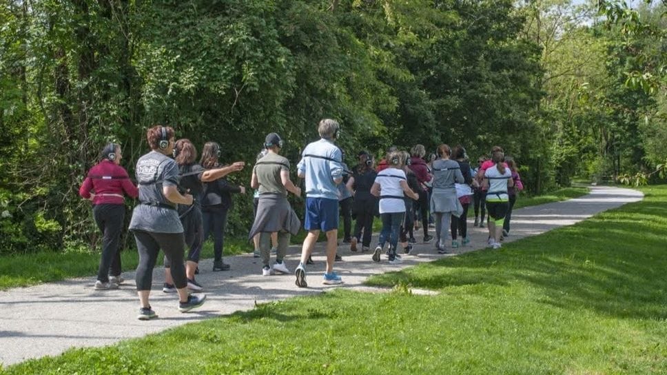 Al momento del tracciato ci sono già tre chilometri molto frequentati nel territorio di Villa Guardia