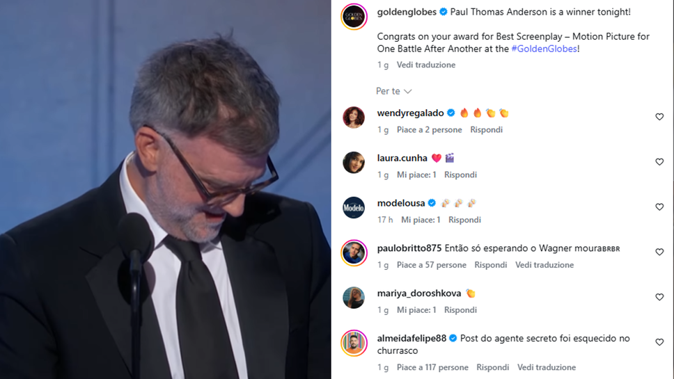 Il regista Paul Thomas Anderson con le protagoniste di “Una battaglia dopo l’altra”