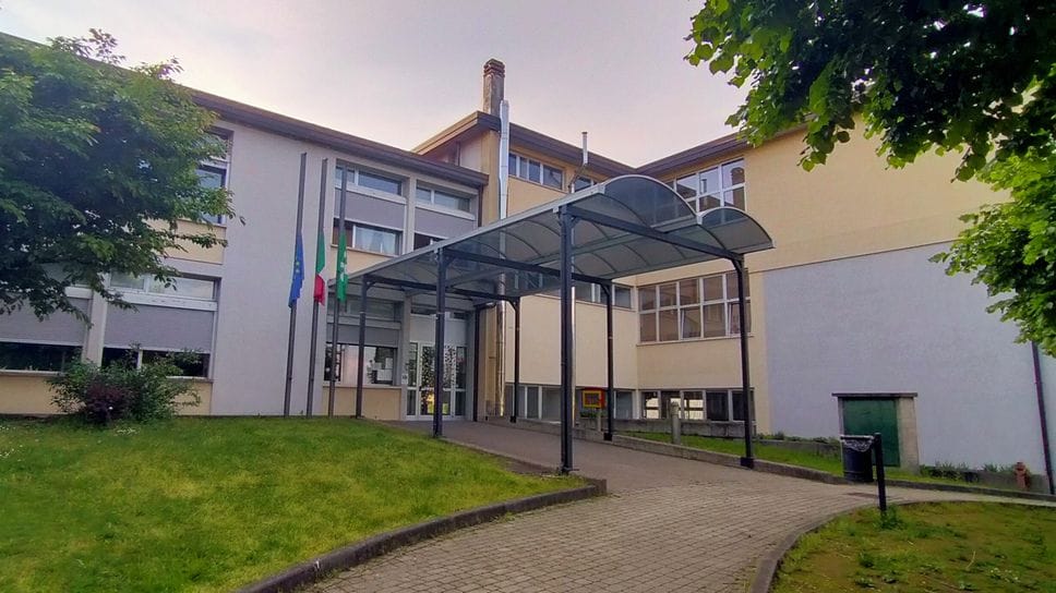 L’ingresso della scuola elementare