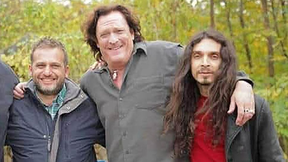 Da sinistra, Carlo Fusco, Michael Madsen (scomparso lo scorso luglio) e Abraam Fontana