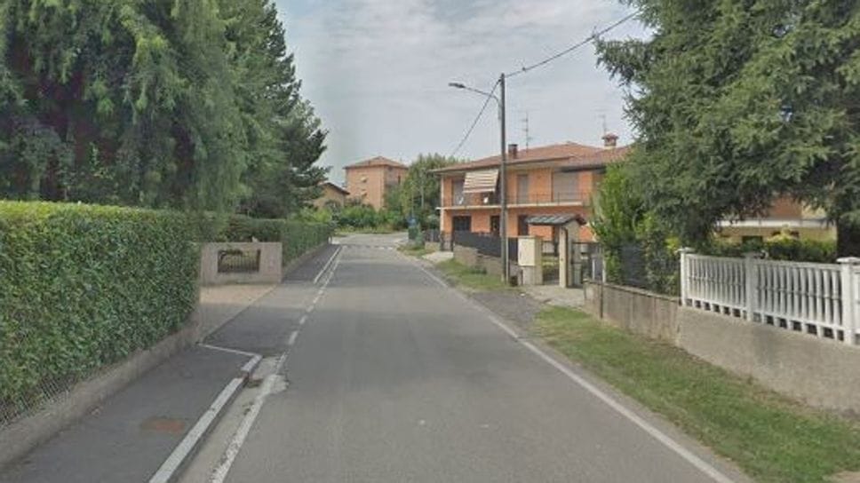 Via Carducci a Cadorago, la via dove si è verificato il tentativo di truffa
