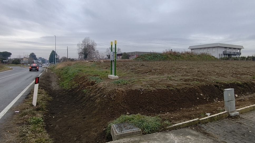 L’area dove sorgerà il McDonald’s