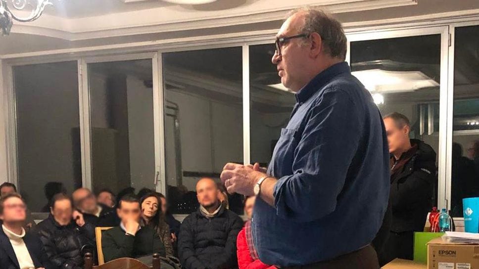 L’incontro con il docente universitario Gian Battista Bischetti