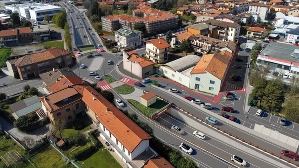 Il rendering del progetto per risolvere il nodo di Arosio