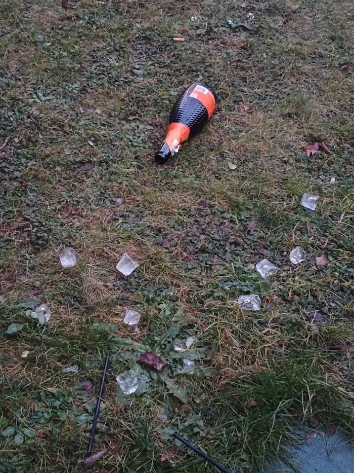 Lo sporco lasciato in città