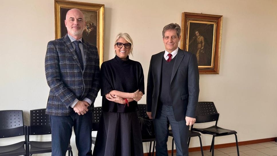 Da sinistra Valeriano Maspero, Isabella Girgi e Mario Ronchetti