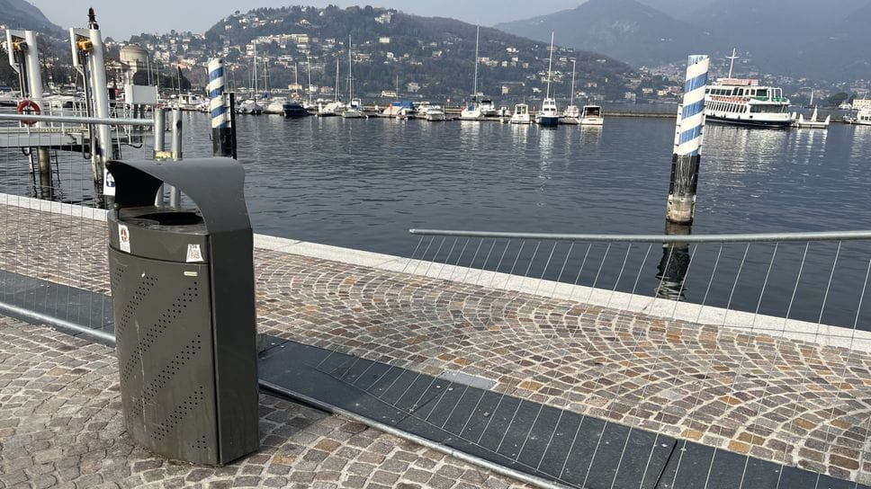 Le transenne attuali