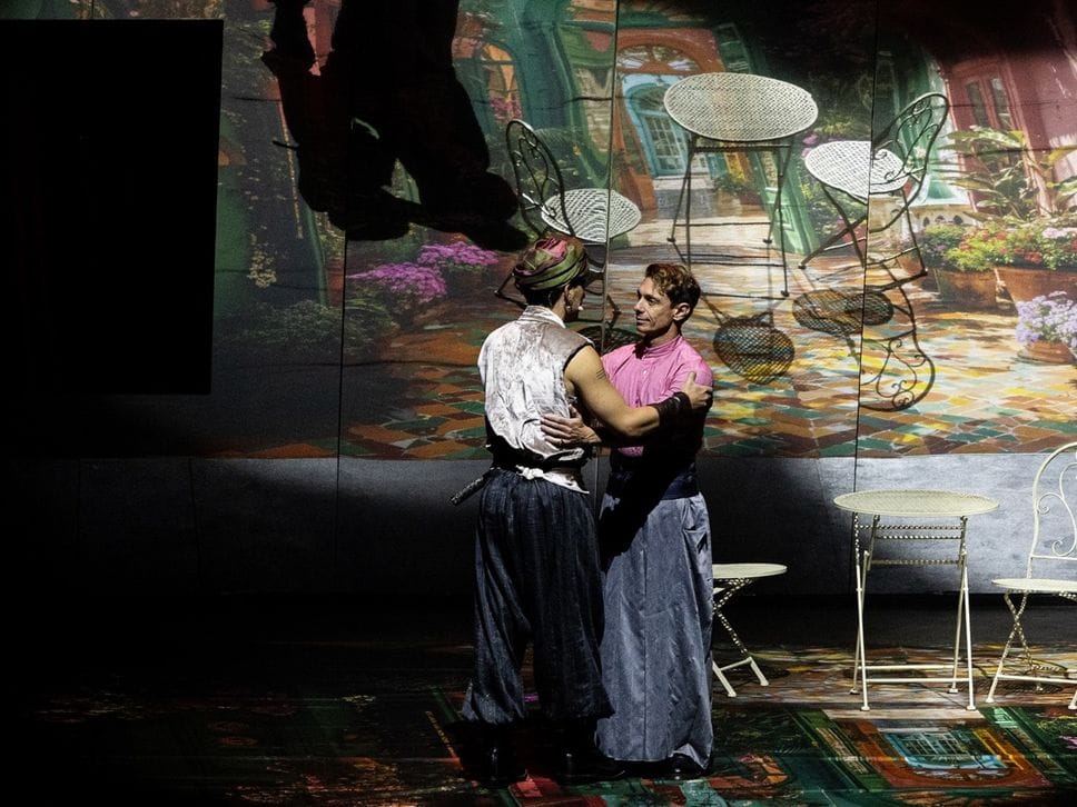 Alcuni scatti dello spettacolo in scena al Cinema Teatro di Chiasso