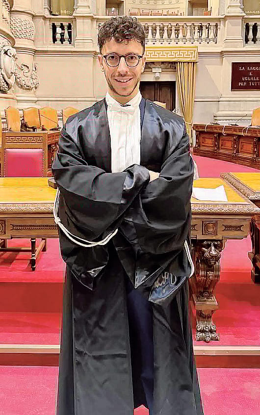 Il giovane magistrato canzese Luigi Anghileri