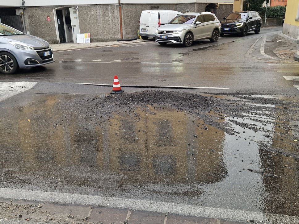 Le attuali condizioni dell’asfalto