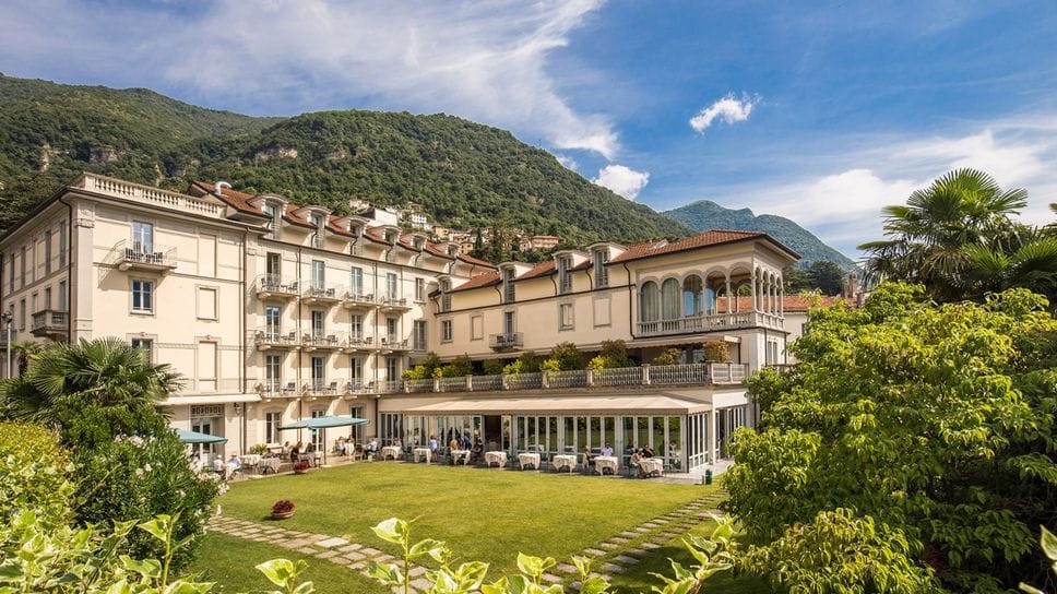 Il Grand hotel Imperiale di Moltrasio