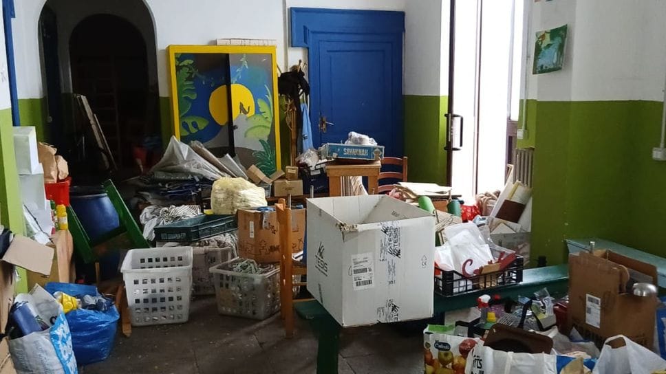 Gli scout Agesci del Cantù 1 lasciano la sede di via Vittorio Veneto