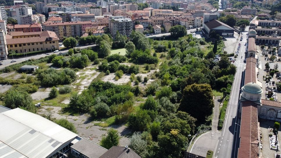L’area Ticosa ancora in attesa dei lavori di trasformazione
