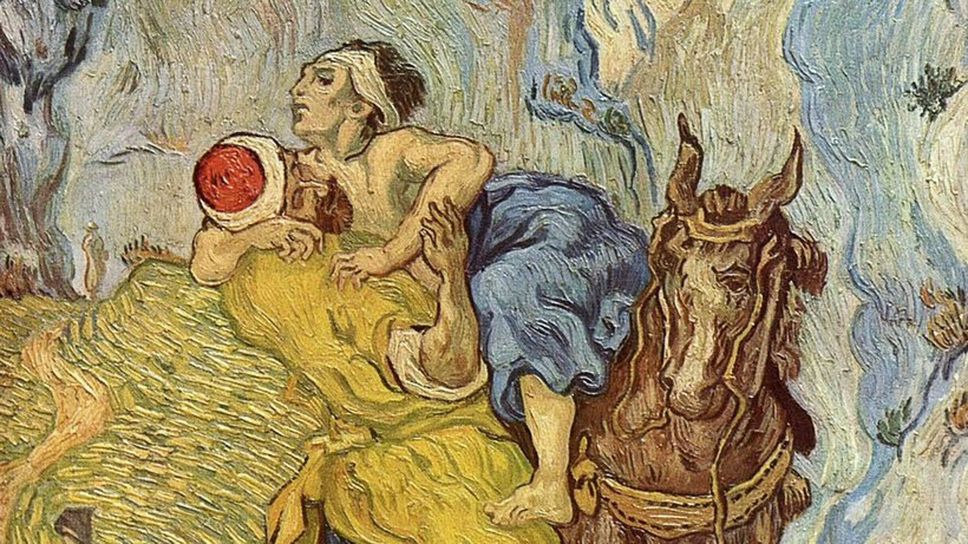 “Il buon samaritano”, quadro dipinto da Van Gogh nel 1890, due mesi prima di togliersi la vita