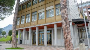 Il municipio di Campione d’Italia