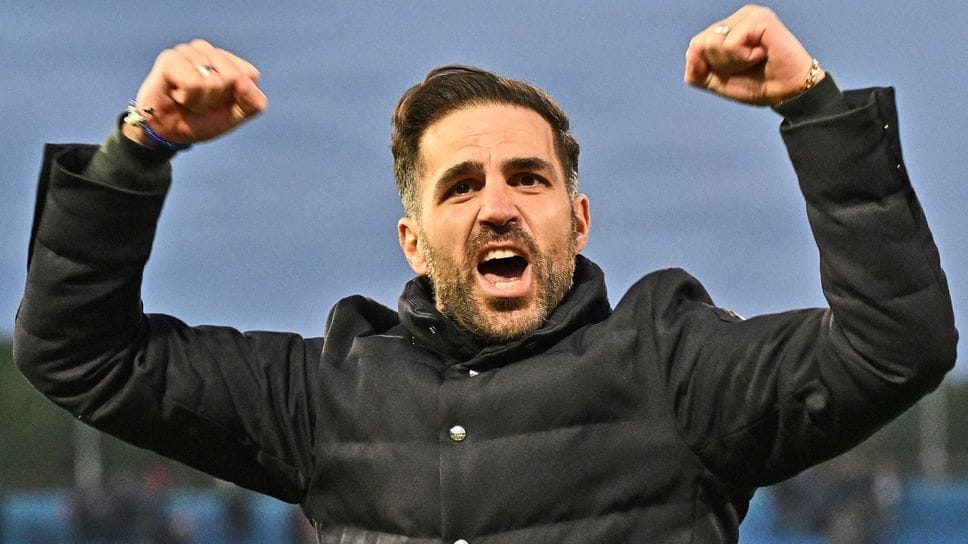 L’urlo di gioia di Cesc Fabregas