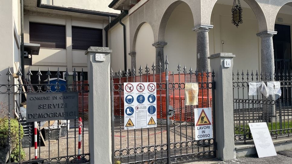 Il cantiere ai Servizi demografici è in dirittura d’arrivo