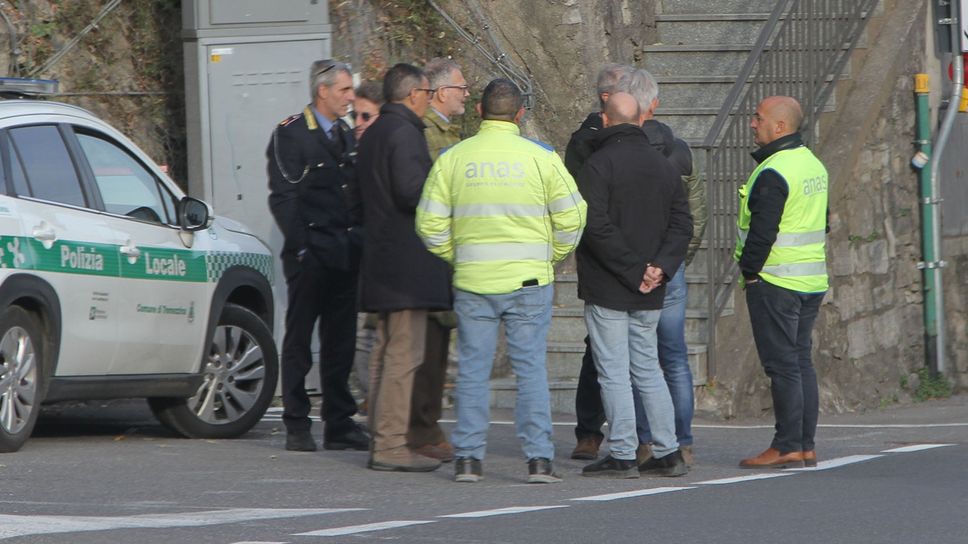 Il sopralluogo sulla Regina dello scorso 15 dicembre